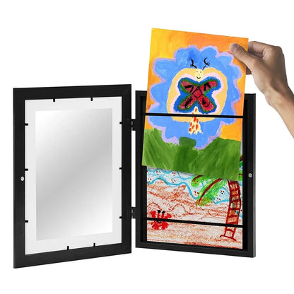 Kinder Kunstrahmen – Magnetisch, leicht zu öffnen & perfekt für kleine Künstler