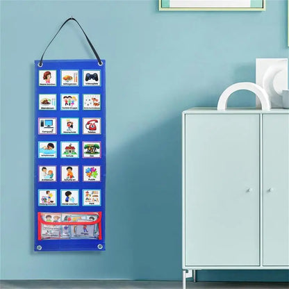 Kinder Lernkalender – Visueller Tagesplan mit 70 Karten