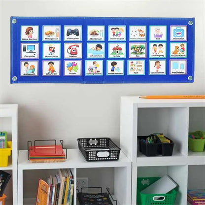 Kinder Lernkalender – Visueller Tagesplan mit 70 Karten